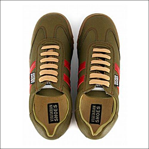 X Trainer Sneaker (Oliv/Rot)