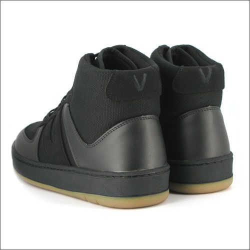 Veg Supreme Hemp Hi Top Sneaker (Schwarz)