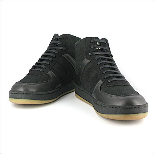Veg Supreme Hemp Hi Top Sneaker (Schwarz)