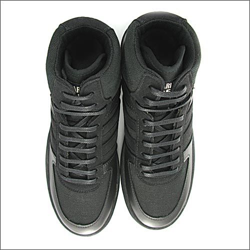 Veg Supreme Hemp Hi Top Sneaker (Schwarz)