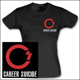 Career Suicide - Logo Girlie Shirt