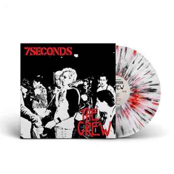 7 Seconds - The Crew LP Deluxe Edition LP (white, black, red splatter vinyl)