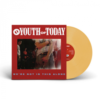 Youth Of Today - Were Not In This Alone LP (custard vinyl)