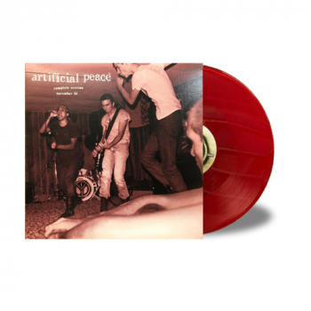 Artifical Peace - Complete Session, Nov 81 LP (red vinyl)