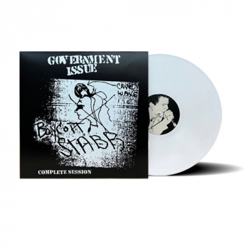 Government Issue - Boycott Stabb Complete Session (white vinyl)