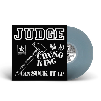 Judge - Chung King Can Suck It LP (translucent light blue vinyl)