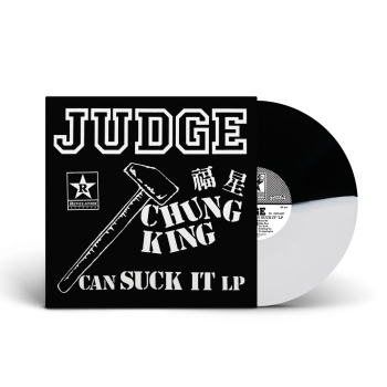 Judge - Chung King Can Suck It LP (black and white split vinyl)