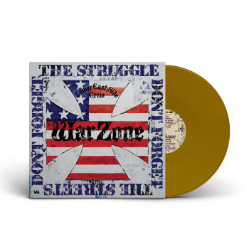 Warzone - Don't forget the Struggle, Don't Forget The Steets LP (gold vinyl)