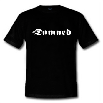 The Damned - Logo Shirt black (reduziert)