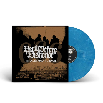 Death Before Dishonor - Friends Family Forever LP (blue marble vinyl)