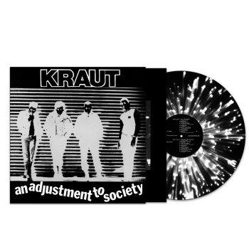 Kraut - An Adjustment To Society LP (black/ white splatter)