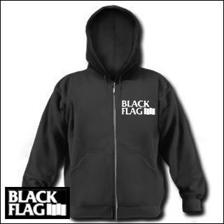 Black Flag - Logo Zipper