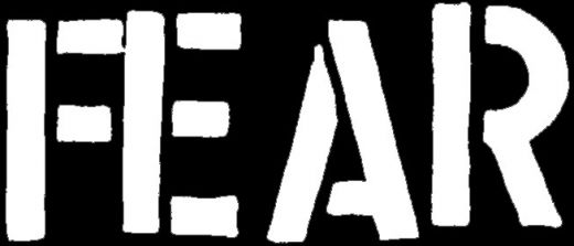 Fear - Logo Aufnäher