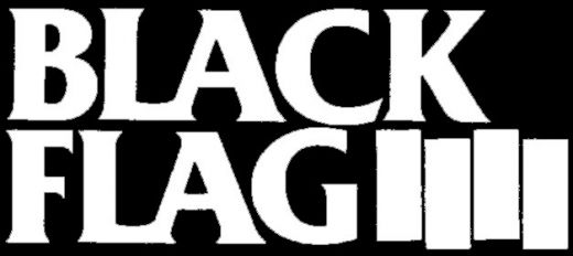 Black Flag - Logo Aufnäher