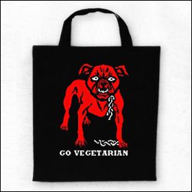 Go Vegetarian - Bag (short handle)