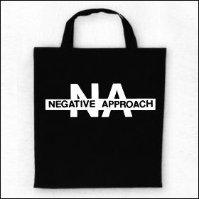 Negative Approach - Logo Tasche (Henkel kurz)