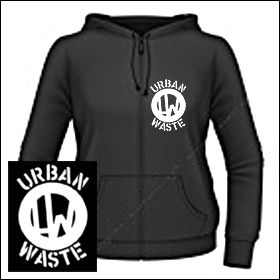 Urban Waste - Logo Girlie Zipper