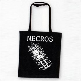 Necros - Skeleton Tasche (Henkel lang)