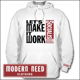 Lets Make It Work - Hooded Sweater