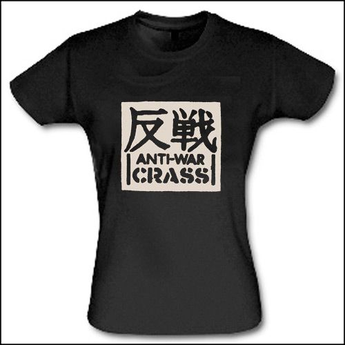 Crass - Anti-War Girlie Shirt