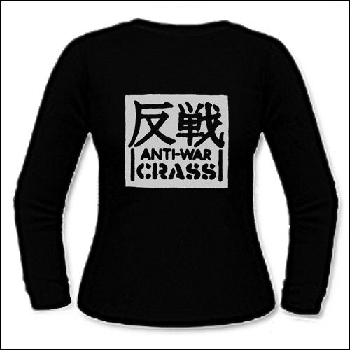 Crass - Anti-War Girlie Longsleeve