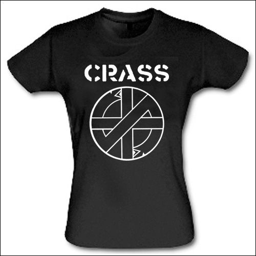 Crass - Logo Girlie Shirt