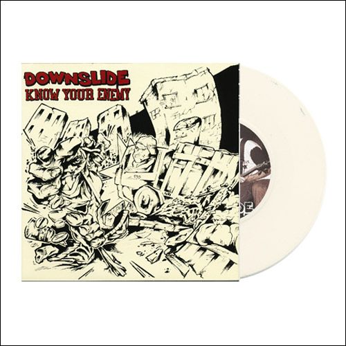 1 7/ 1 CD Bundle incl. Downslide/ Know Your Enemy 7 on white