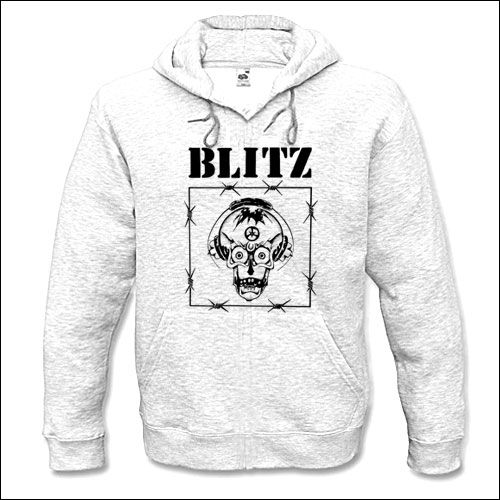 Blitz - Razor Skull Hooded Sweater