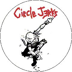 Circle Jerks - Skanking Kid Button