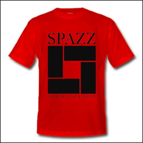 Spazz - Golden Harverst Hardcore Shirt