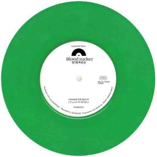 Warhead - Change The Reality 7&quote; (lightgreen Vinyl)