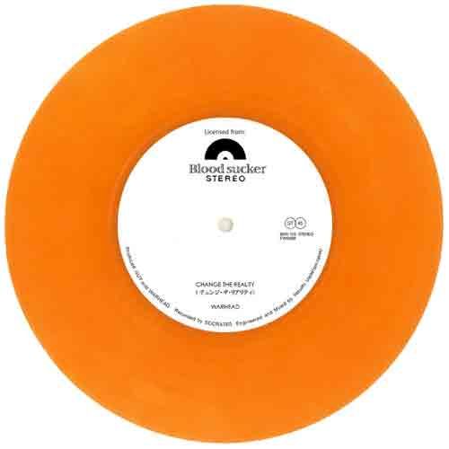 Warhead - Change The Reality 7&quote; oragnes Vinyl)