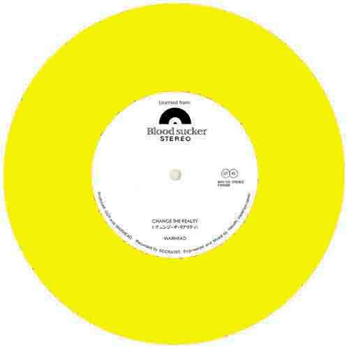 Warhead - Change The Reality 7&quote; (yellow Vinyl)
