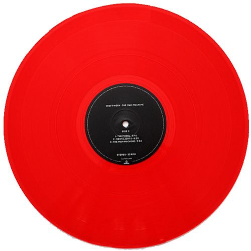 Kraftwerk - The Man-Machine LP (rotes Vinyl)
