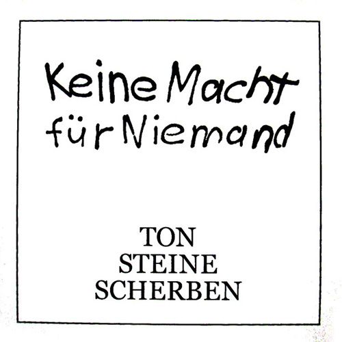 Ton Steine Scherben - Keine Macht Für Niemand 2xLP