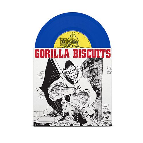 Gorilla Biscuits - s/t 7 (blue vinyl)