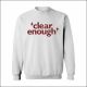 Clear Enough - Sweater