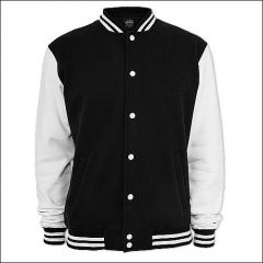 College Jacket Black/White