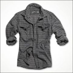 Wood Cutter Shirt black karo