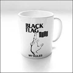 Black Flag - My Rules Mug