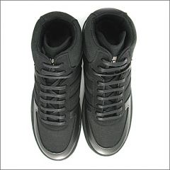 Veg Supreme Hemp Hi Top Sneaker (Black)