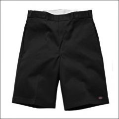 Dickies 13 Flat Front Work Shorts black