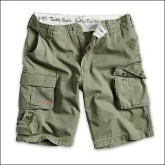 Trooper Shorts oliv