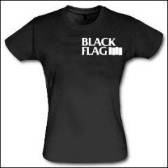Black Flag - Logo Girlie Shirt Black Flag - Logo Girlie Shirt