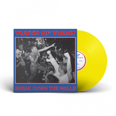 Youth Of Today - Break Down The Walls LP (yellow vinyl)