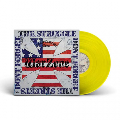 Warzone - Dont forget the Struggle, Dont Forget The Steets LP (yellow vinyl)