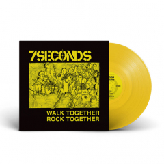 7 Seconds - Walk Together, Rock Together LP Deluxe Edition (yellow vinyl)