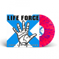 Life Force - Hope And Defiance LP (pink/ blue splatter)