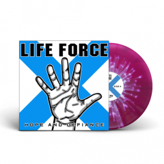 Life Force - Hope And Defiance LP (purple/ white splatter)