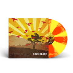 Have Heart - The Things We Carry LP (orange yellow striped vinyl) Have Heart - The Things We Carry LP (orange yellow striped vinyl)